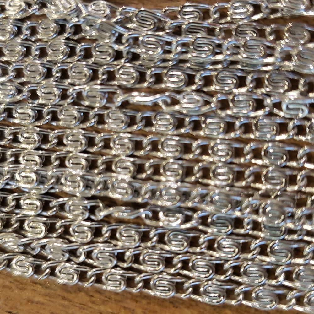 1960s Vintage Signed Sarah Coventry Silvertone Necklace - Picture 4 of 4